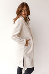 mode, longline sherpa jacket