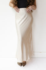 jade silk skirt