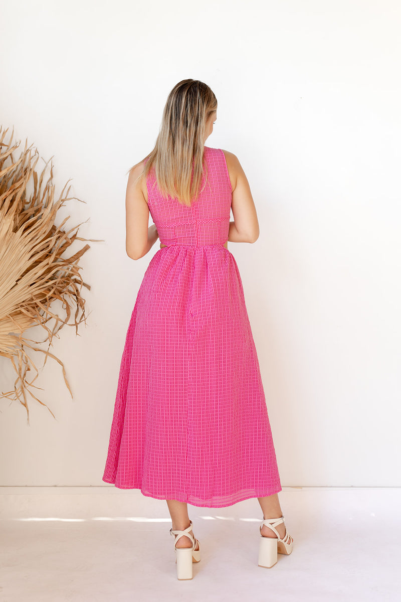 mode, marina maxi dress