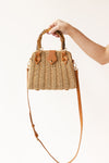 sol wicker handbag
