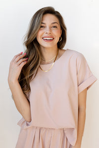 mode, jamie oversized top