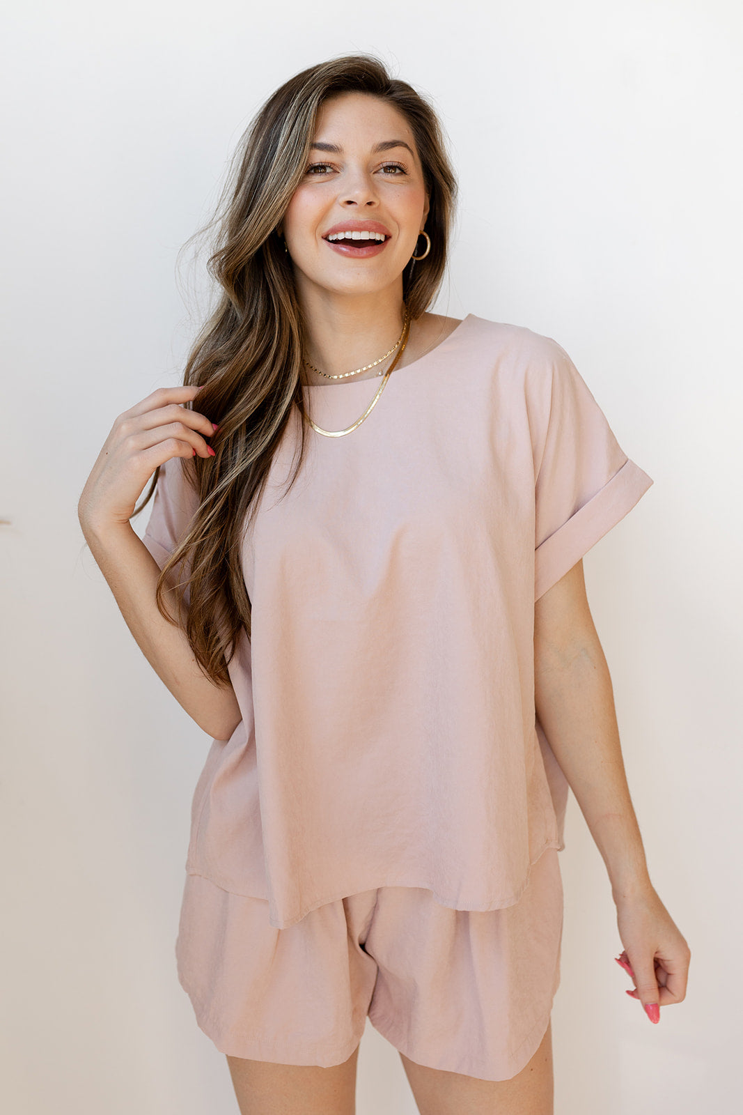 mode, jamie oversized top
