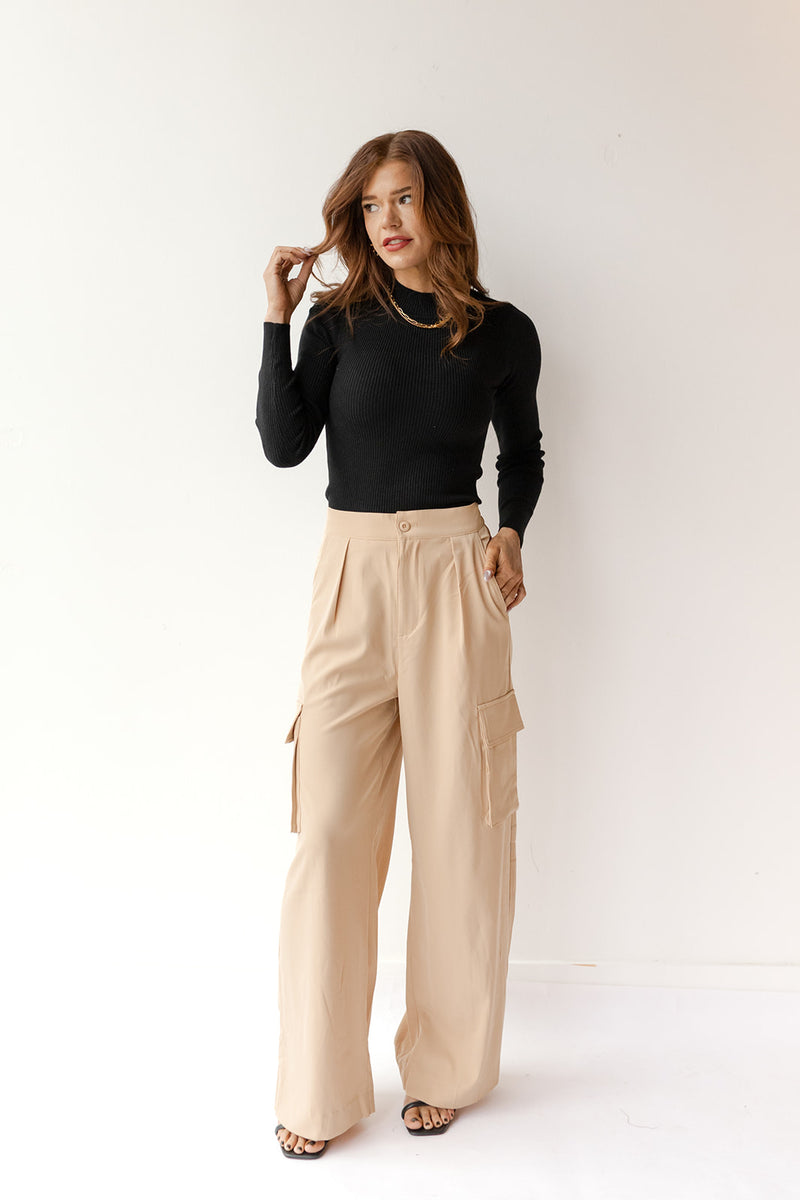 mode, ocean wide pants w pockets