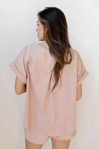 mode, jamie oversized top