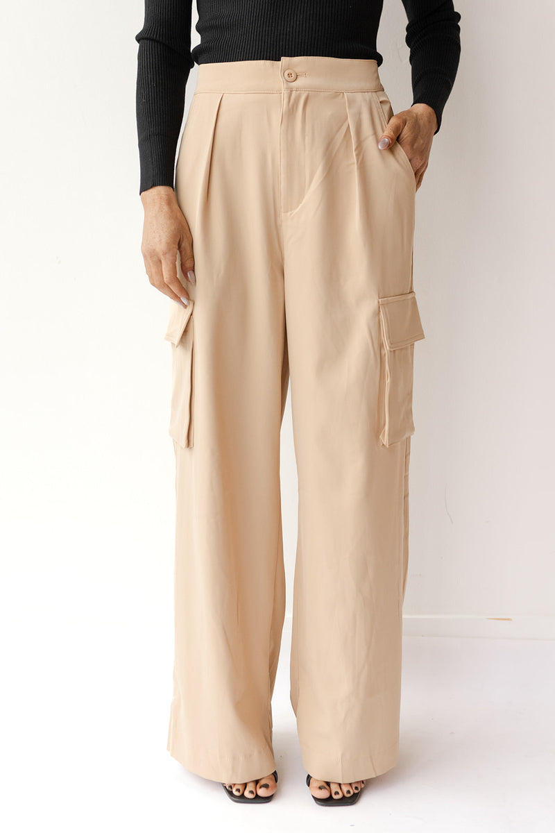 mode, ocean wide pants w pockets