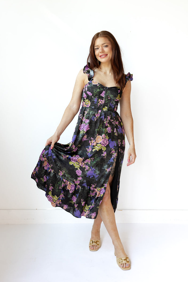in bloom maxi dress
