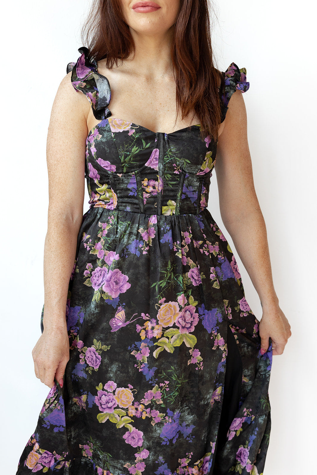 in bloom maxi dress