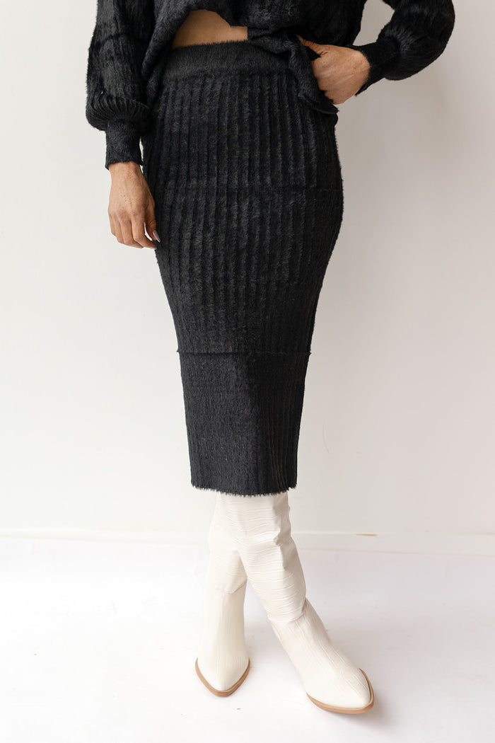 mode, samiri sweater skirt