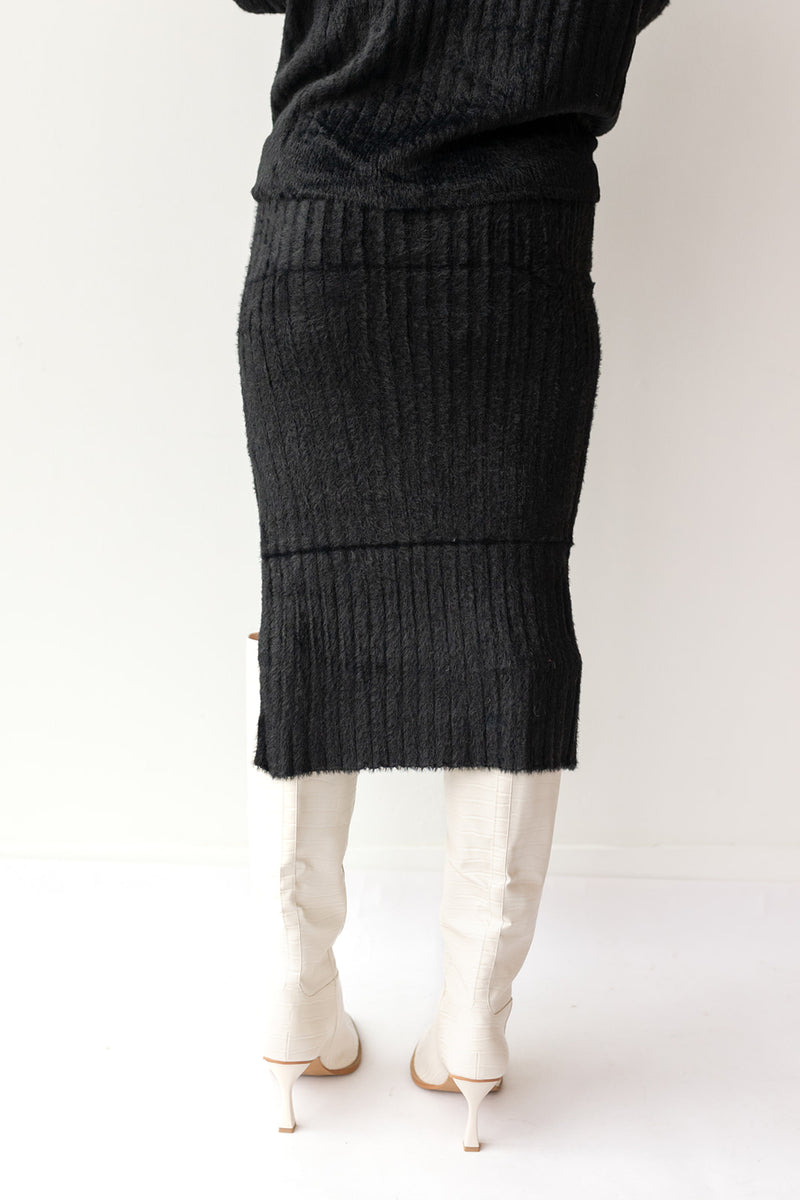 mode, samiri sweater skirt