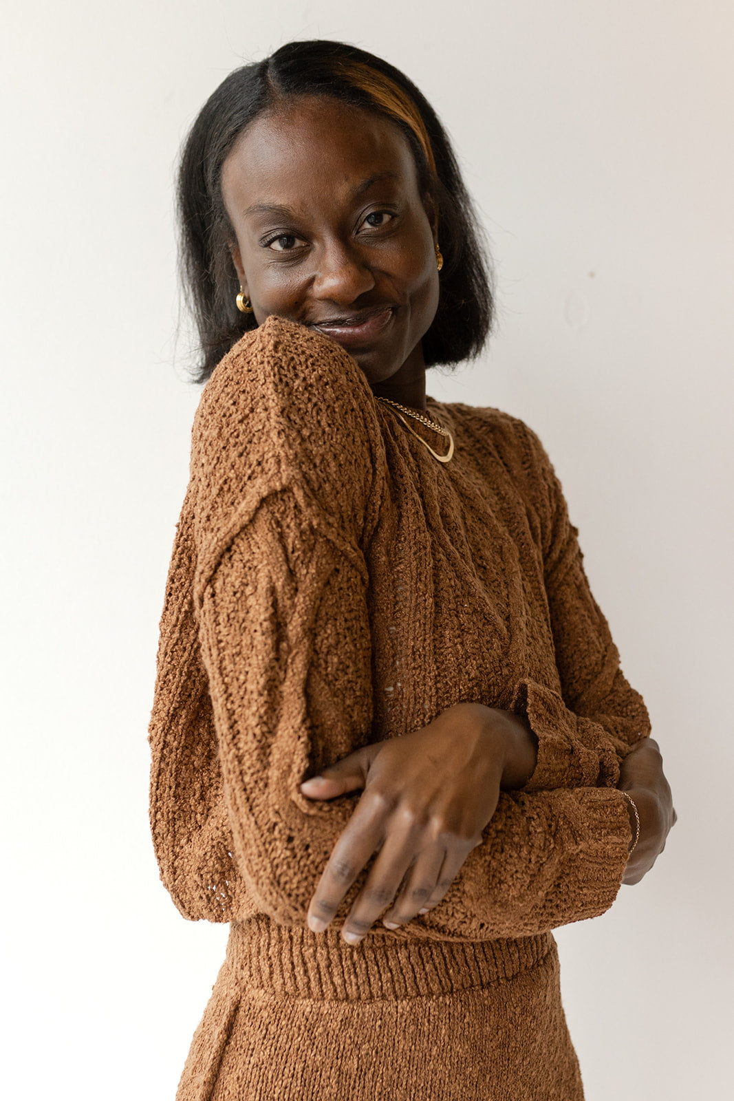 mode, amoura sweater top