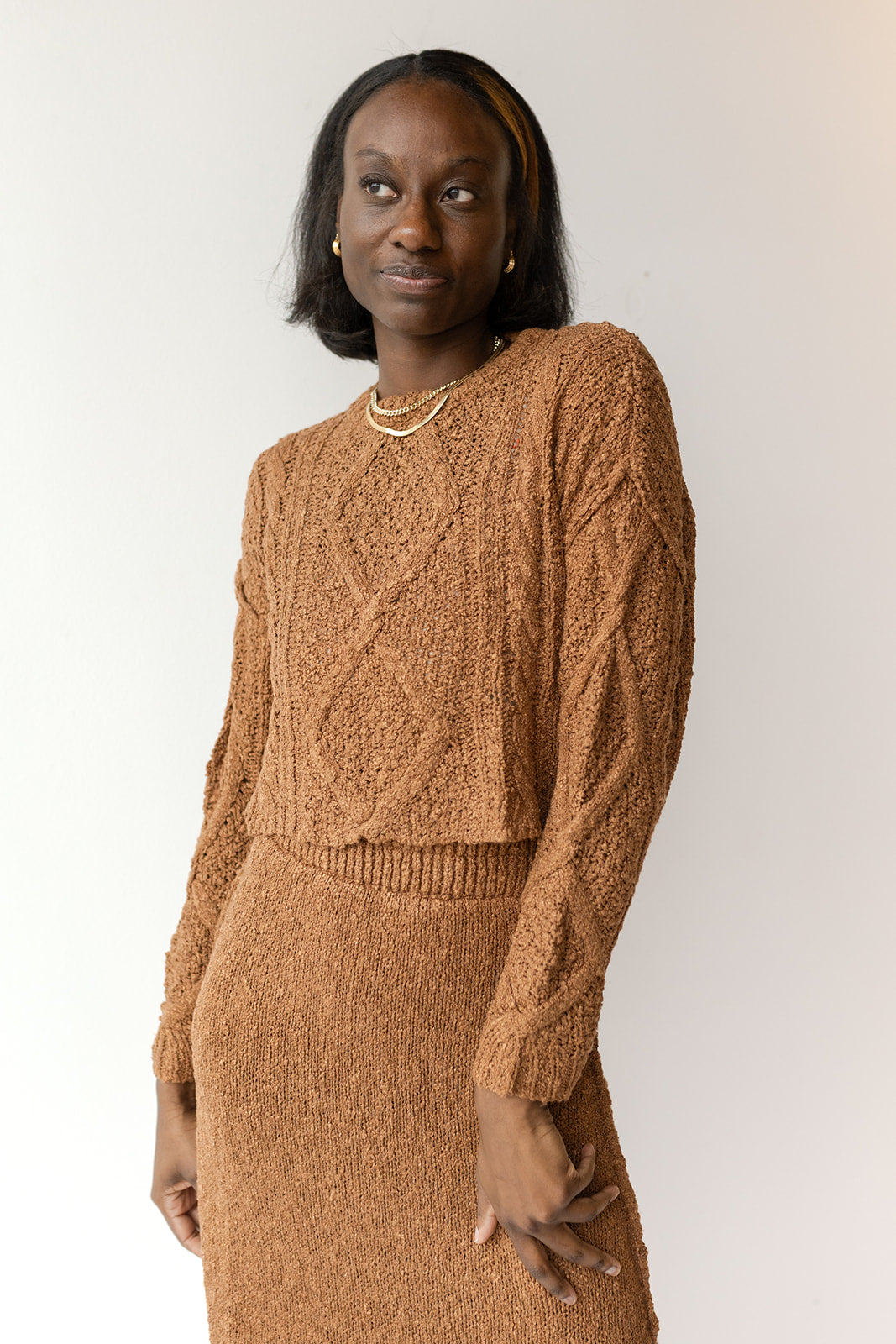 mode, amoura sweater top