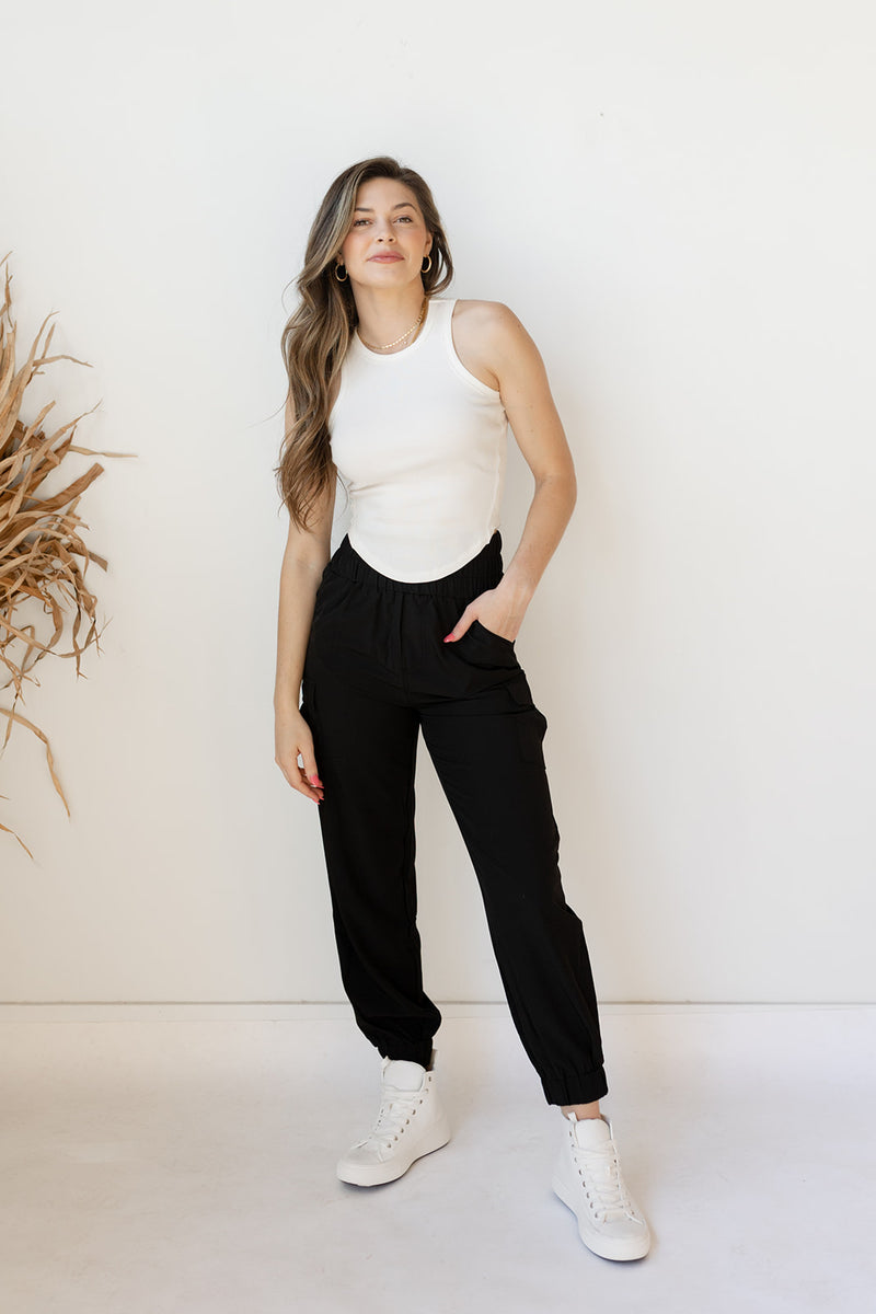 mode, kenna cargo joggers