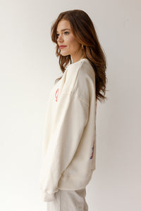 mode, apres ski club sweatshirt