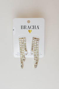 mode, ritz earrings