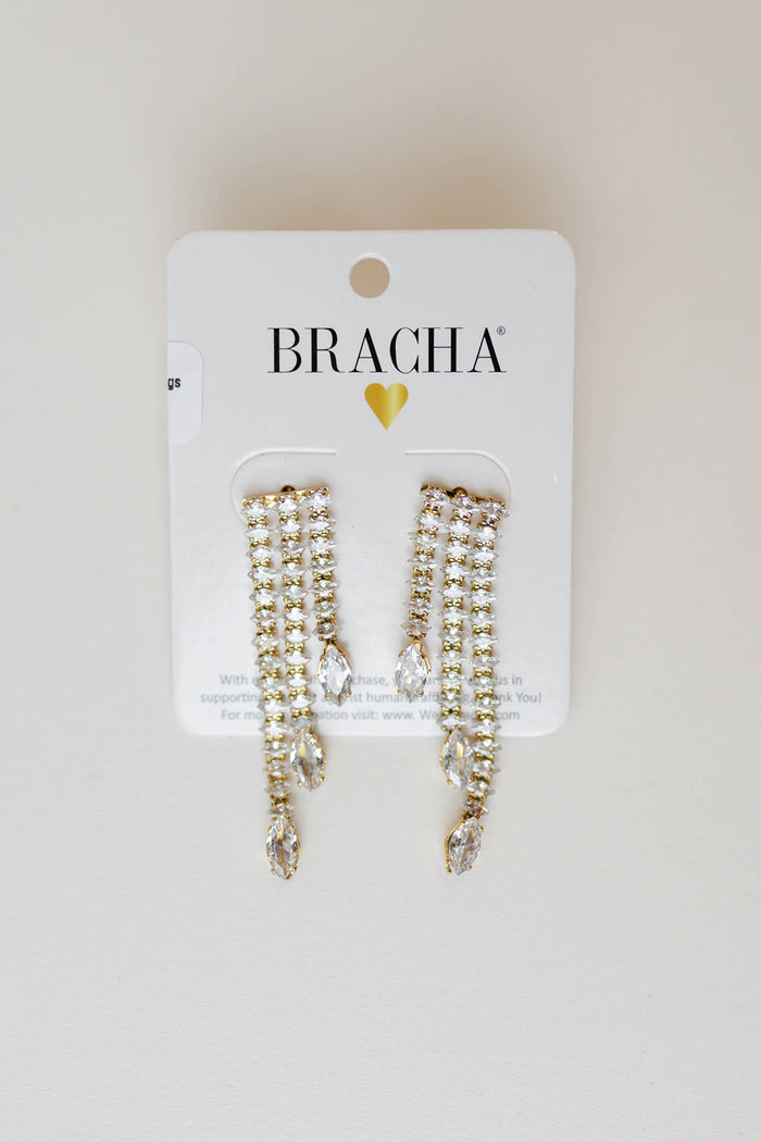 mode, ritz earrings