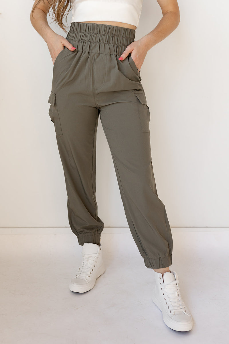 mode, kenna cargo joggers