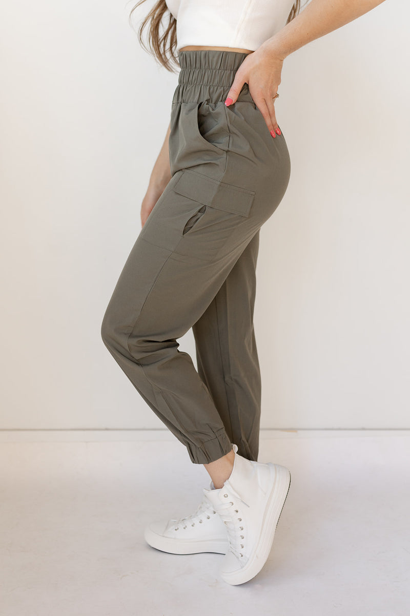 mode, kenna cargo joggers