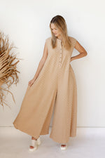 mode, nellie checkered jumpsuit