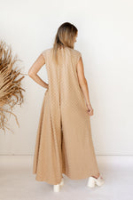 mode, nellie checkered jumpsuit