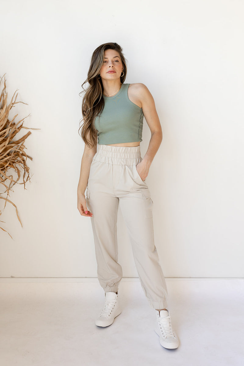 mode, kenna cargo joggers