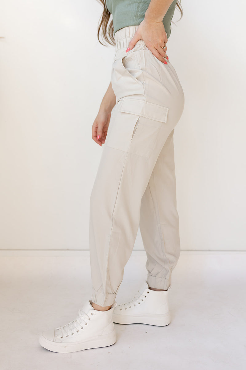 mode, kenna cargo joggers