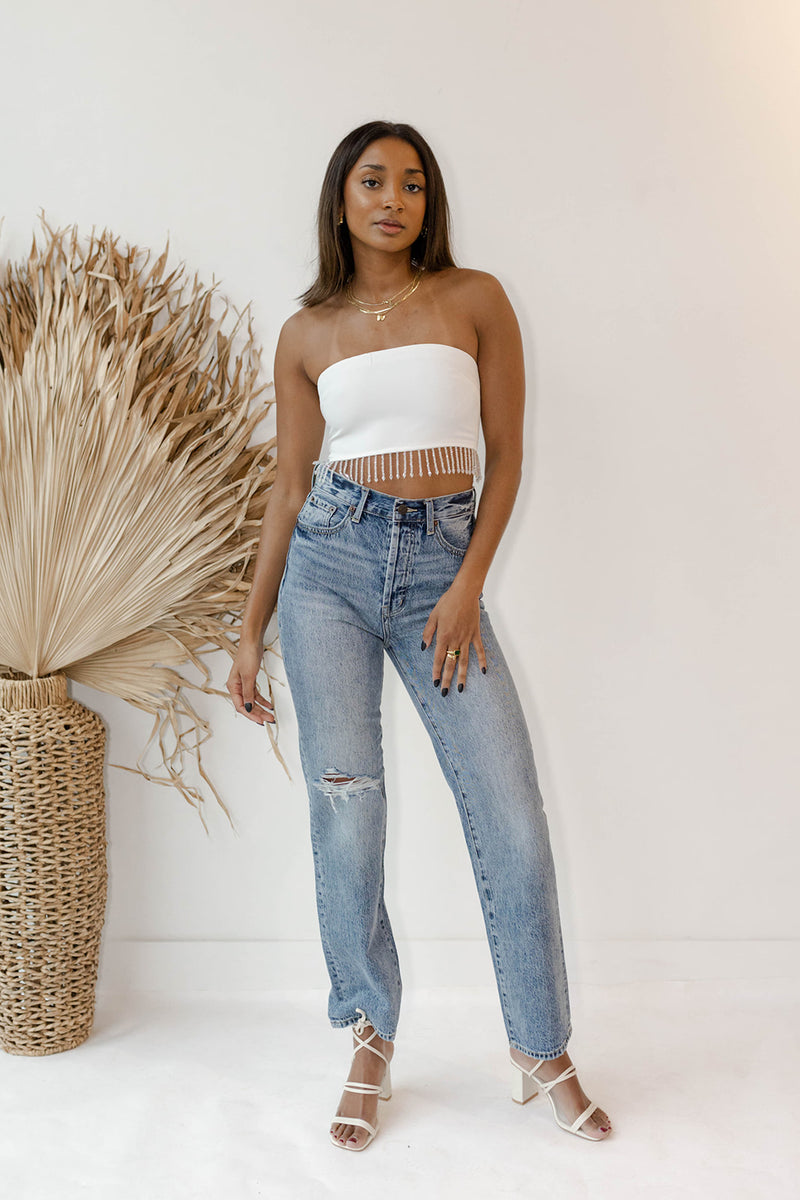 mode, sariyah beaded crop top