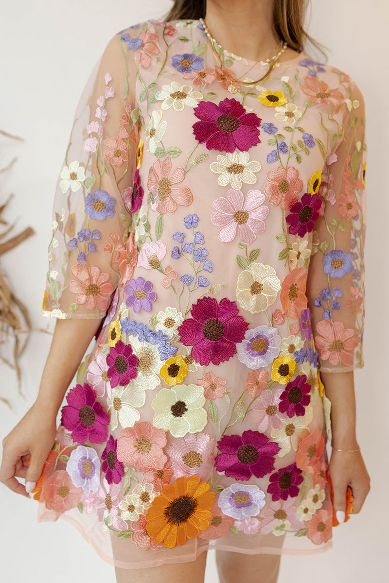 mode, all that + more floral dress