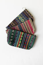 mode, tribal pattern pouch