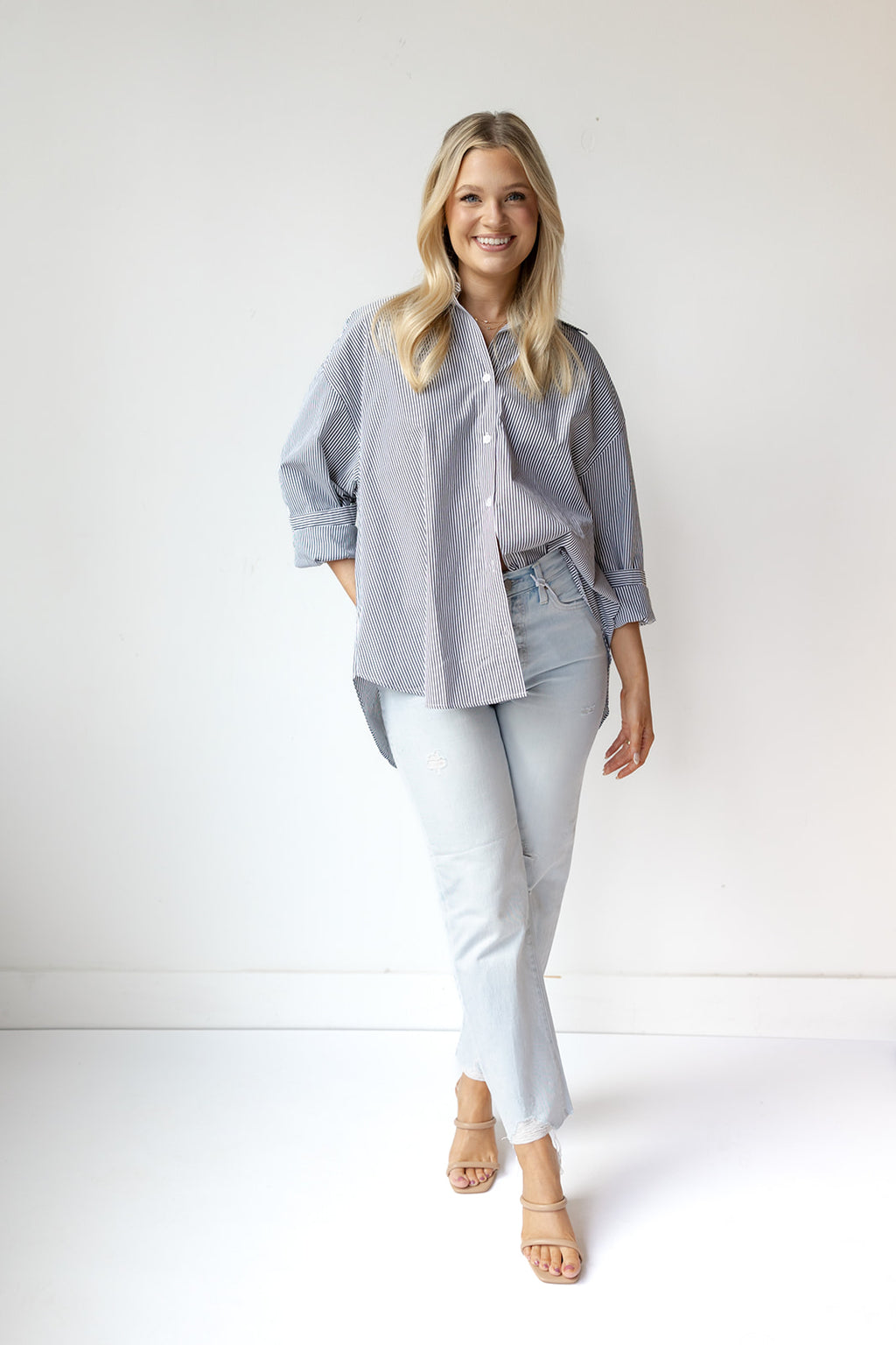 mode, charlie high rise jeans