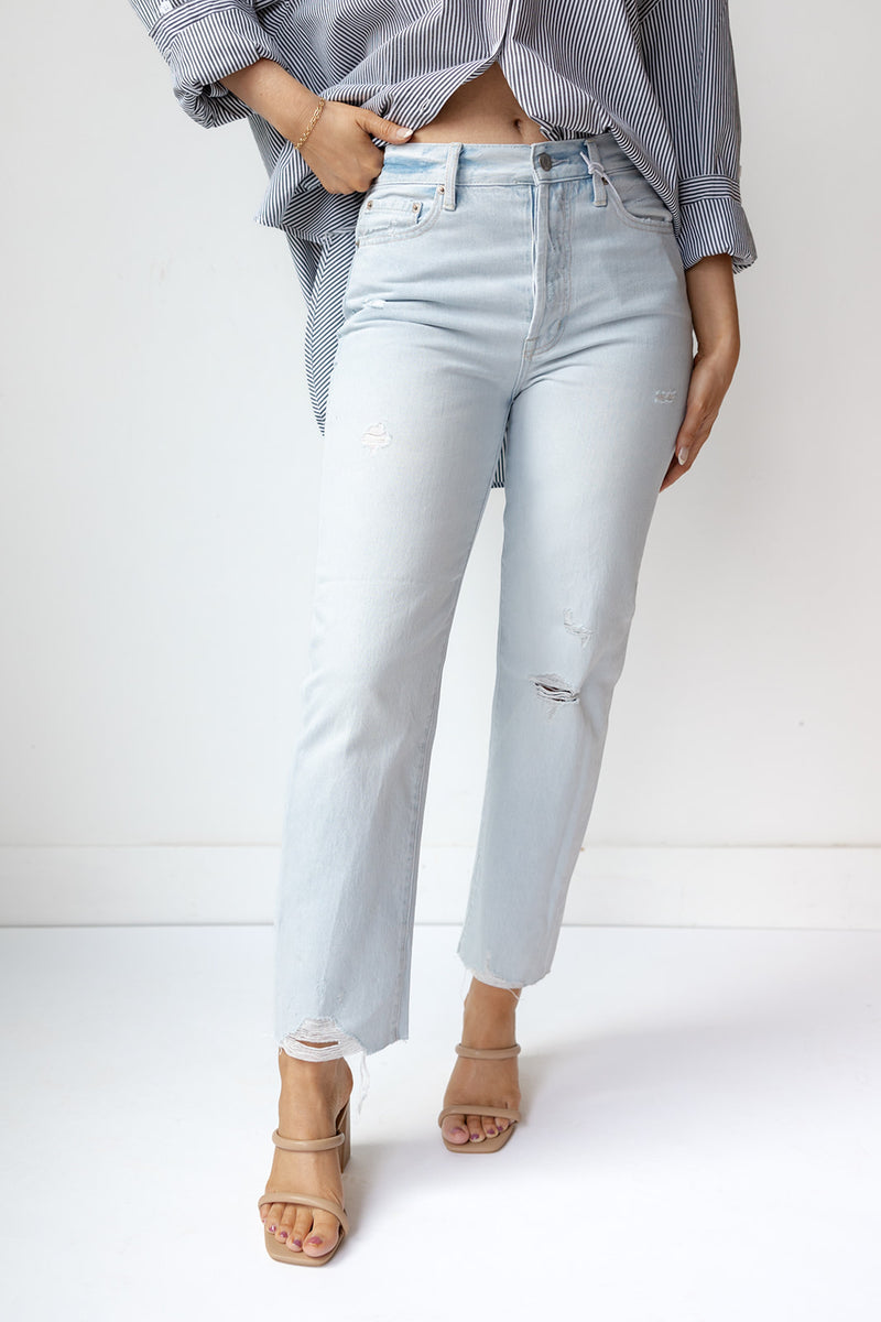 mode, charlie high rise jeans