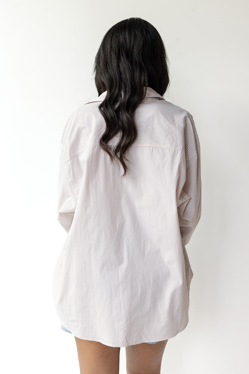 mode, classic oversized button down