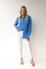 mode, monroe high rise crop jeans
