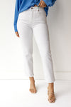 mode, monroe high rise crop jeans