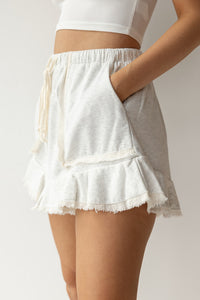 mode, vintage ruffle shorts