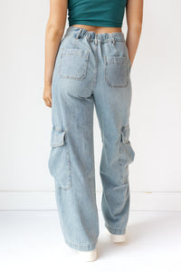mode, low rise cargo jeans