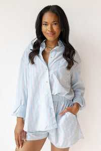 mode, claire poplin shorts