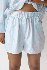 mode, claire poplin shorts