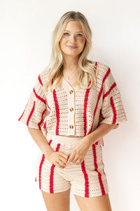 mode, hailey knit sweater top