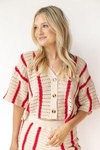 mode, hailey knit sweater top