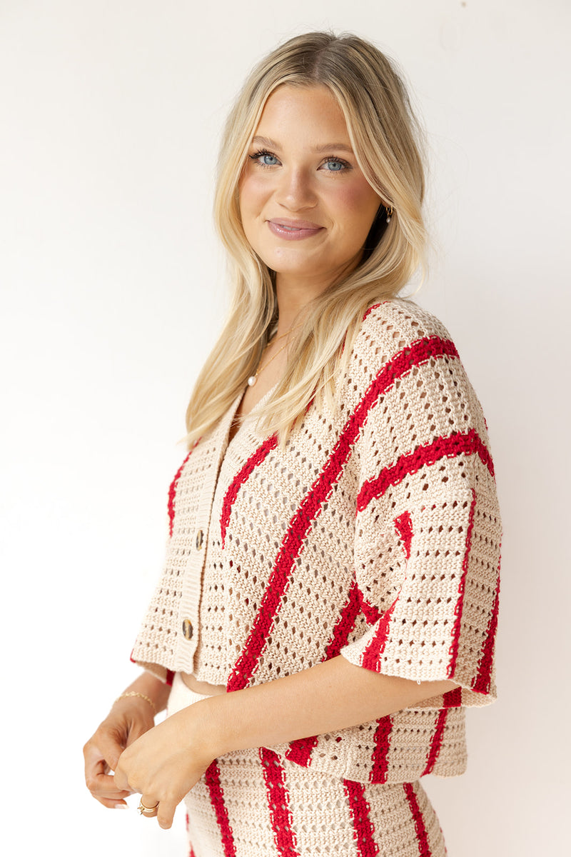 mode, hailey knit sweater top
