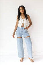 mode, danica rhinestone jeans