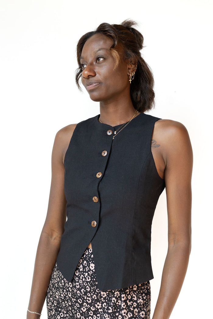 mode, zora vest