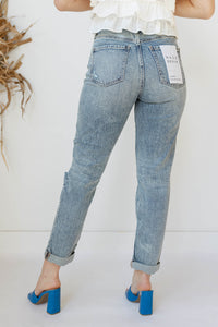 mode, loverboy high rise boyfriend jean