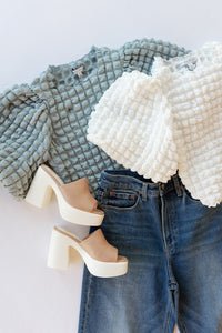 mode, briella balloon sleeve blouse