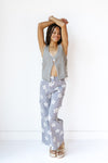 mode, flora wide leg jeans
