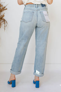 mode, loverboy high rise boyfriend jeans