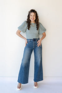 mode, briella balloon sleeve blouse