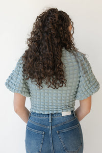 mode, briella balloon sleeve blouse