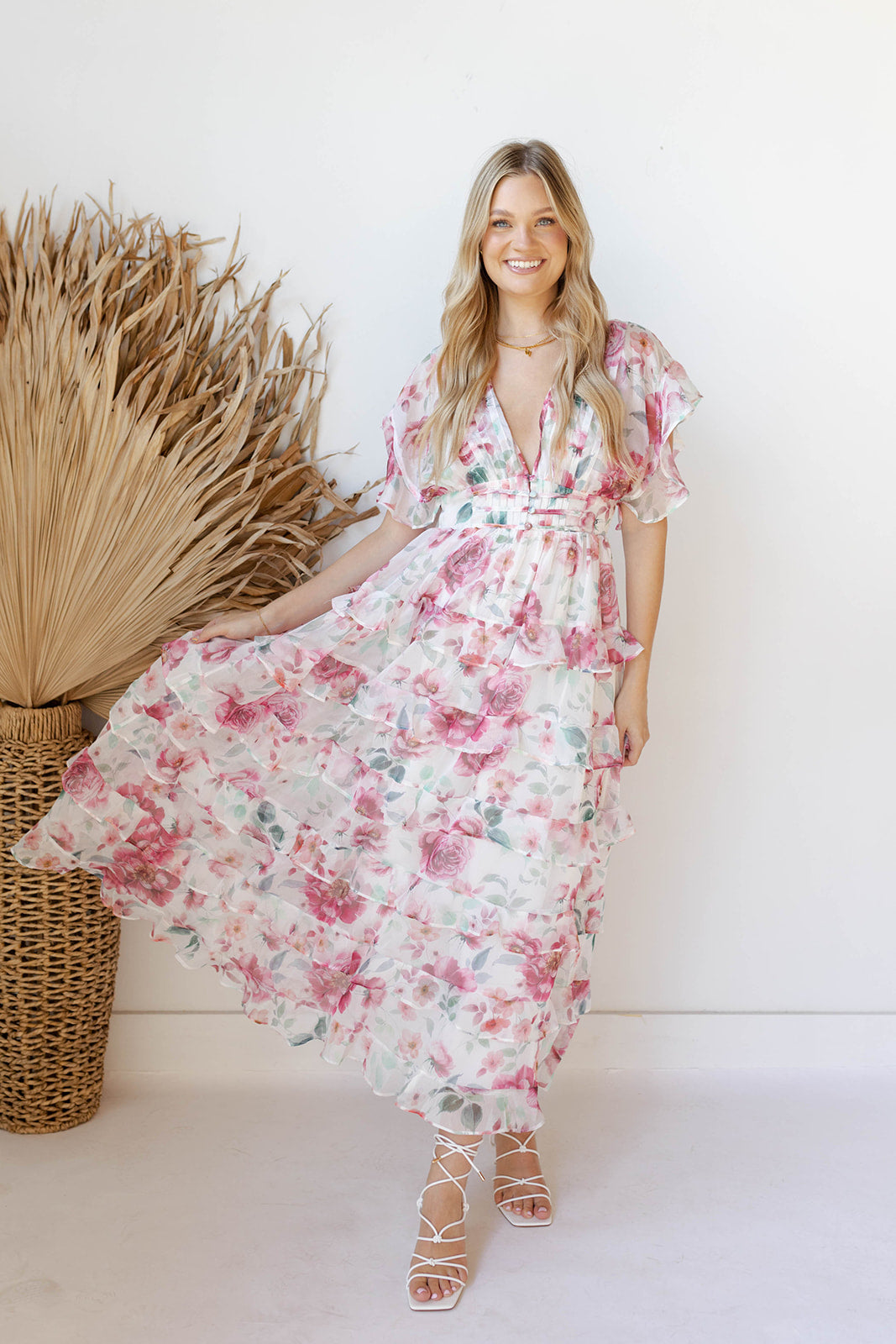 mode, braelyn floral maxi dress