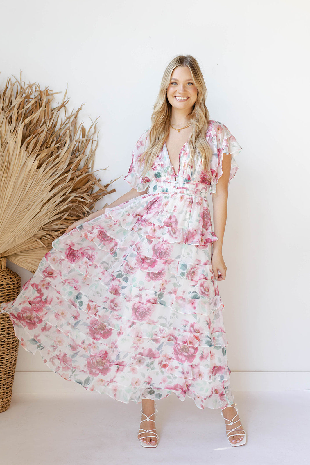 mode, braelyn floral maxi dress